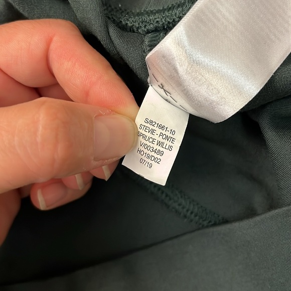 Old Navy•Emerald Green Stevie High-Waisted Ponte-Knit Pull-on Pants Womens Sz XL - Picture 6 of 9